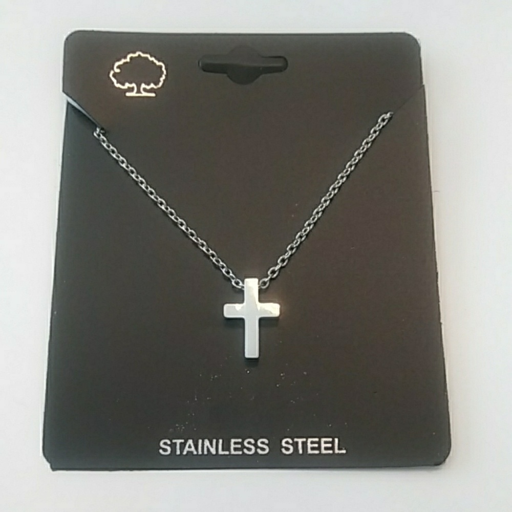 Stainless Steel Cross Necklace